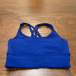 Lululemon Longline Ribbed Energy Bra